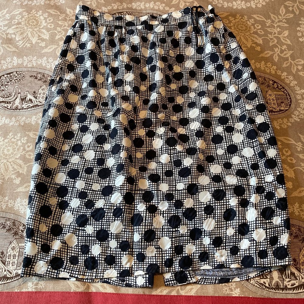 Vintage silk Paul Blanco skirt (size 4)